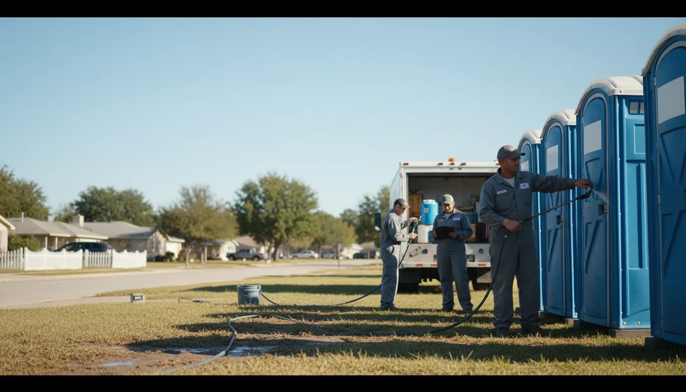 Long-Term Portable Toilet Rental in Oak Harbor, OH near me